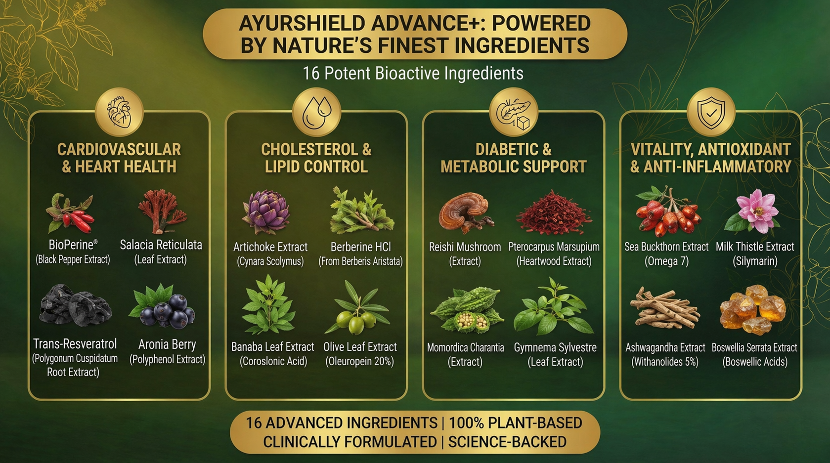 Ayurshield ingredients